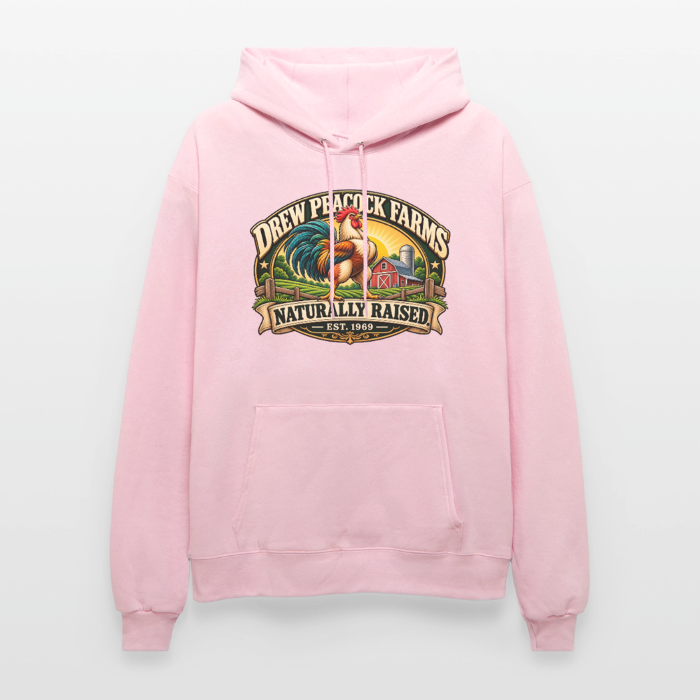 Drew Peacock Farms Hoodie Color: Carolina Blue
