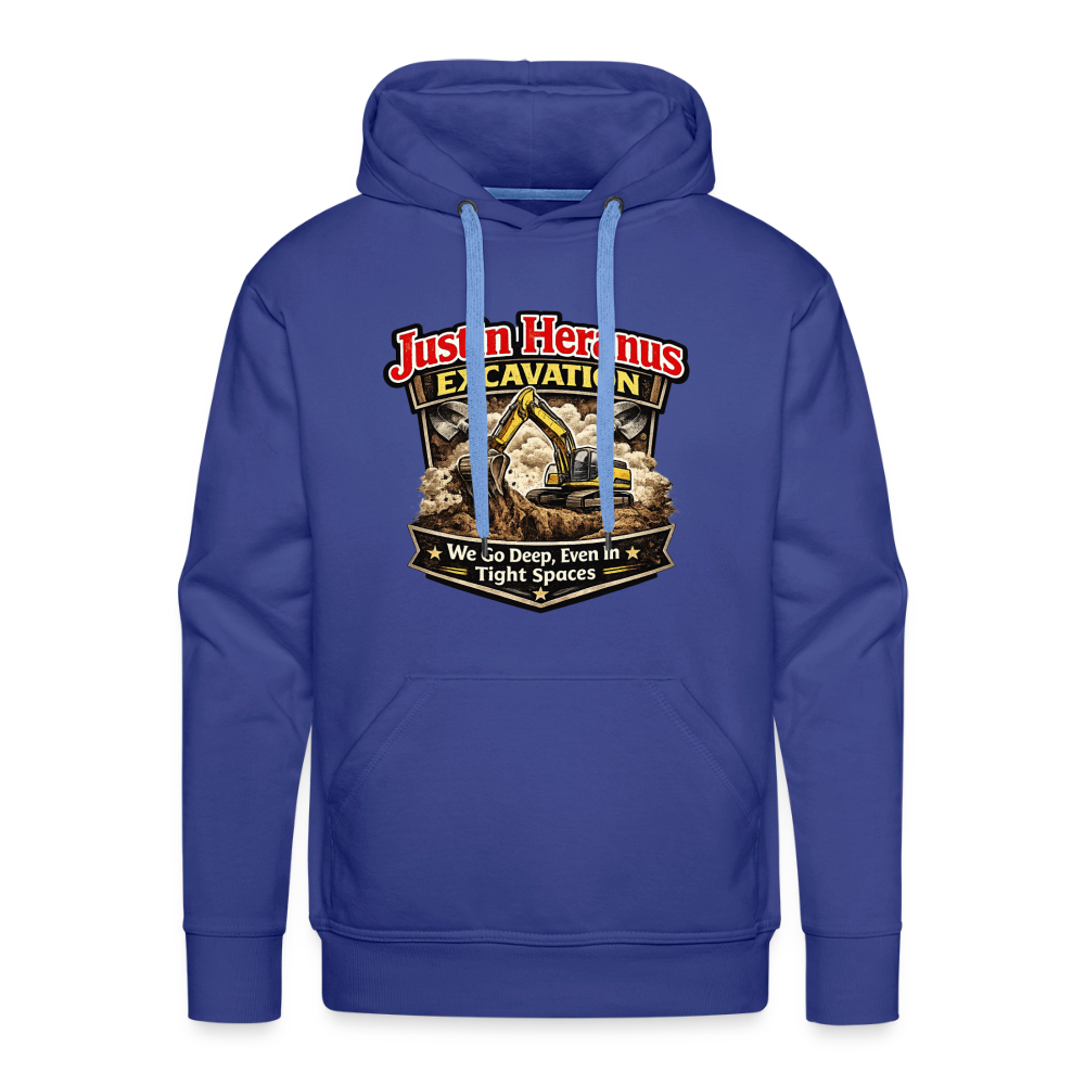 Justin Heranus Excavation Premium Hoodie - royal blue
