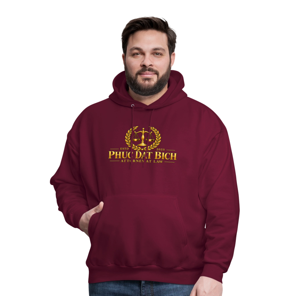 Phuc Dat Bich Attorney At Law Hoodie - burgundy