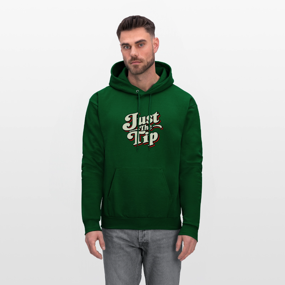 Just The Tip Funny Adult Humor Hoodie Color: Carolina Blue