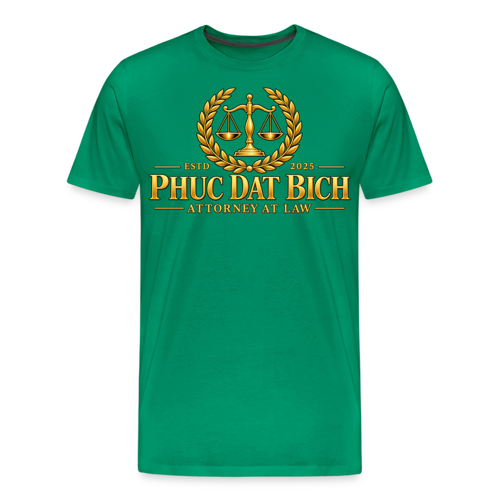 Phuc Dat Bich Attorney At Law Premium T-Shirt - kelly green