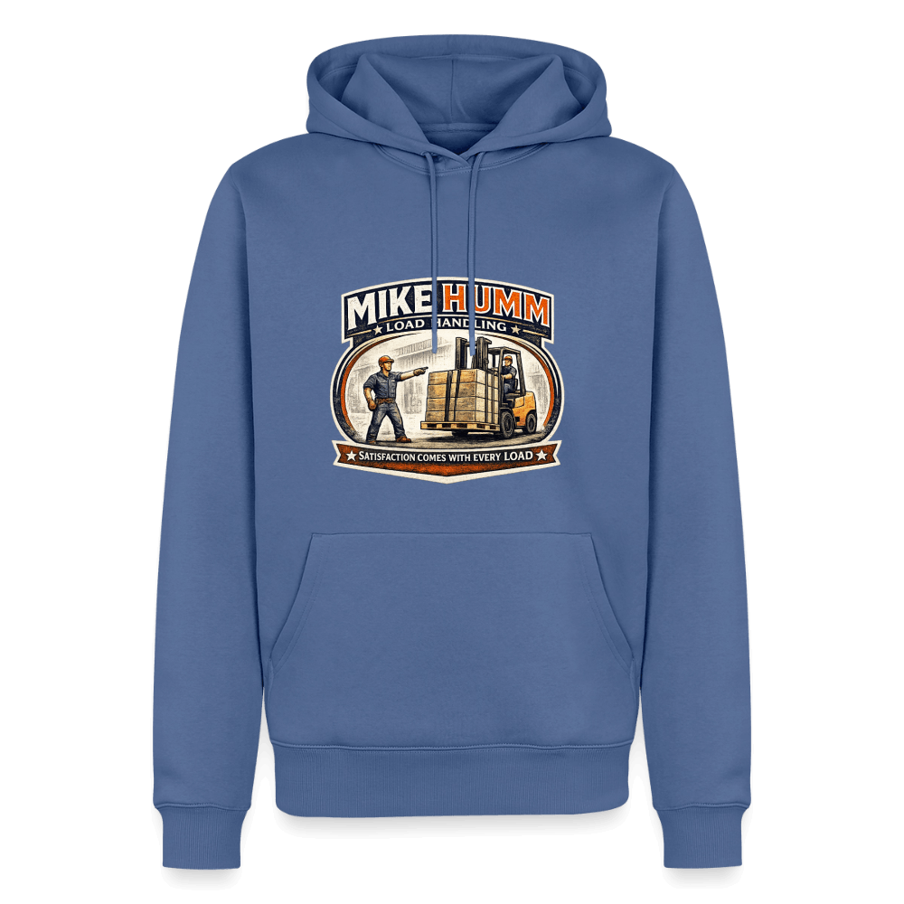Mike Humm Load Handling Premium Hoodie Color: Stone Blue