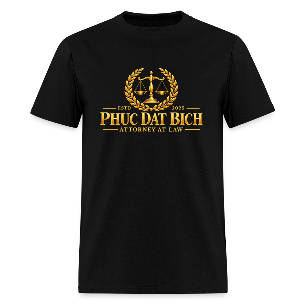 Phuc Dat Bich Attorney At Law T-Shirt - black