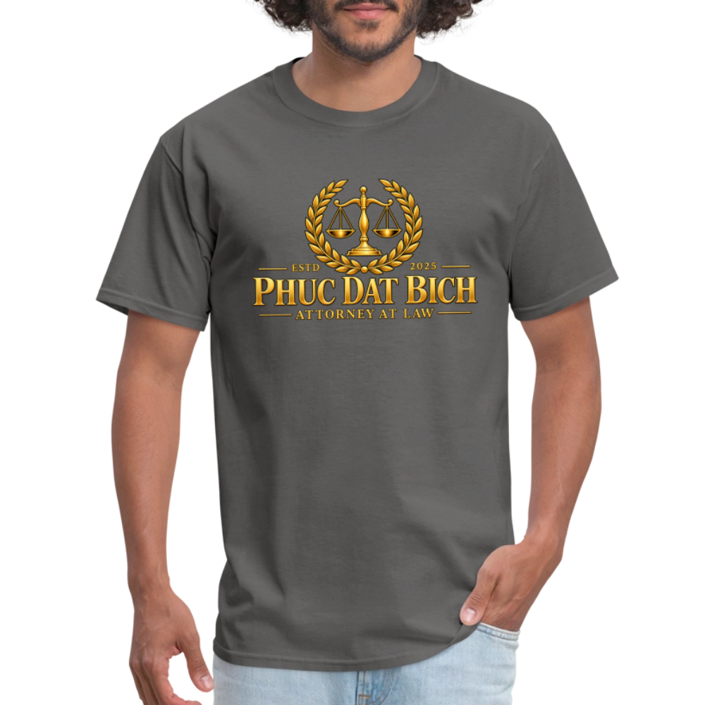 Phuc Dat Bich Attorney At Law T-Shirt - charcoal