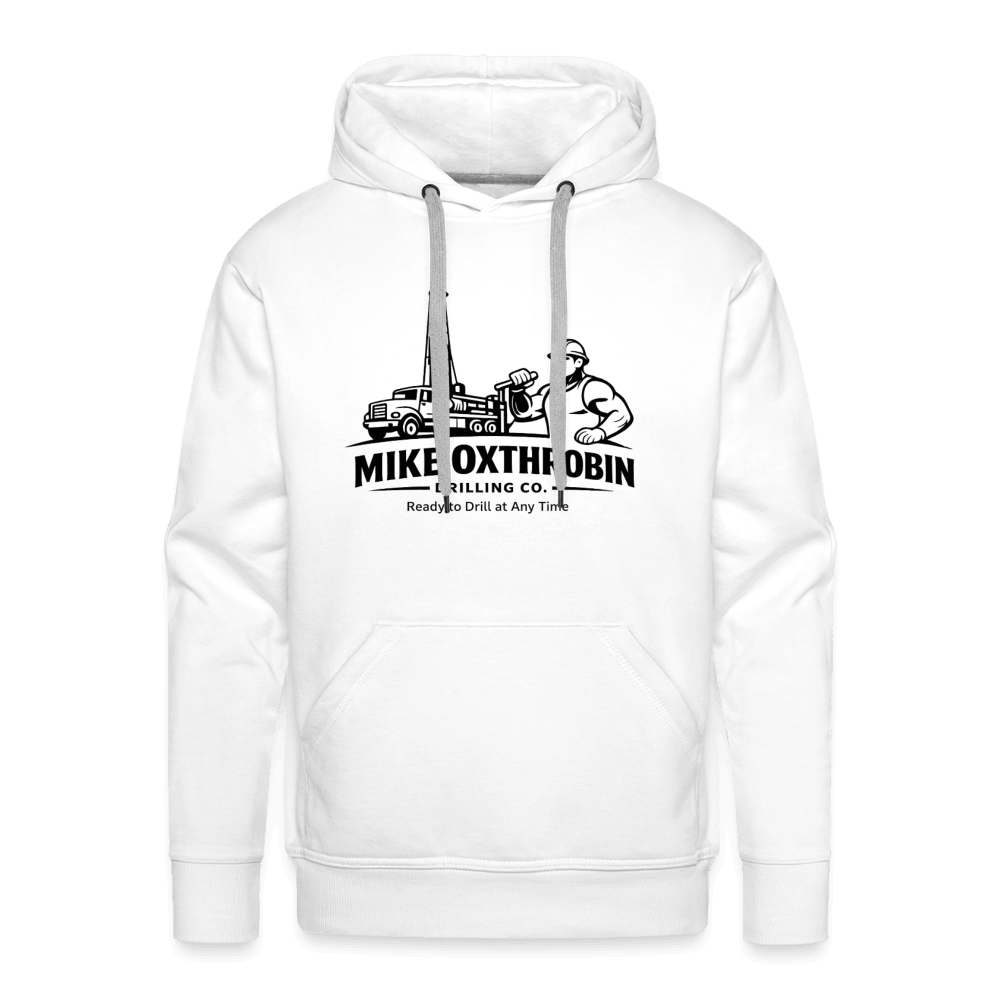 Mike Oxthrobin Drilling Co Funny Premium Hoodie Color: White