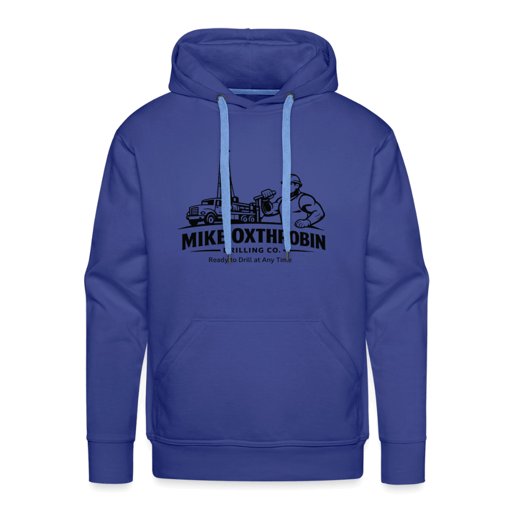 Mike Oxthrobin Drilling Co Funny Premium Hoodie Color: Royal Blue
