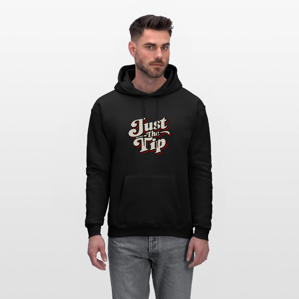 Just The Tip Funny Adult Humor Hoodie Color: Carolina Blue