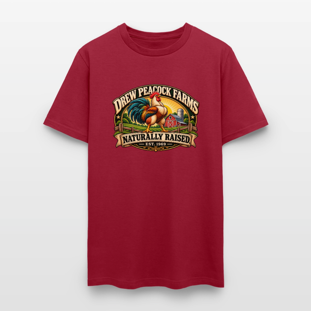 Drew Peacock Farms T-Shirt - true red