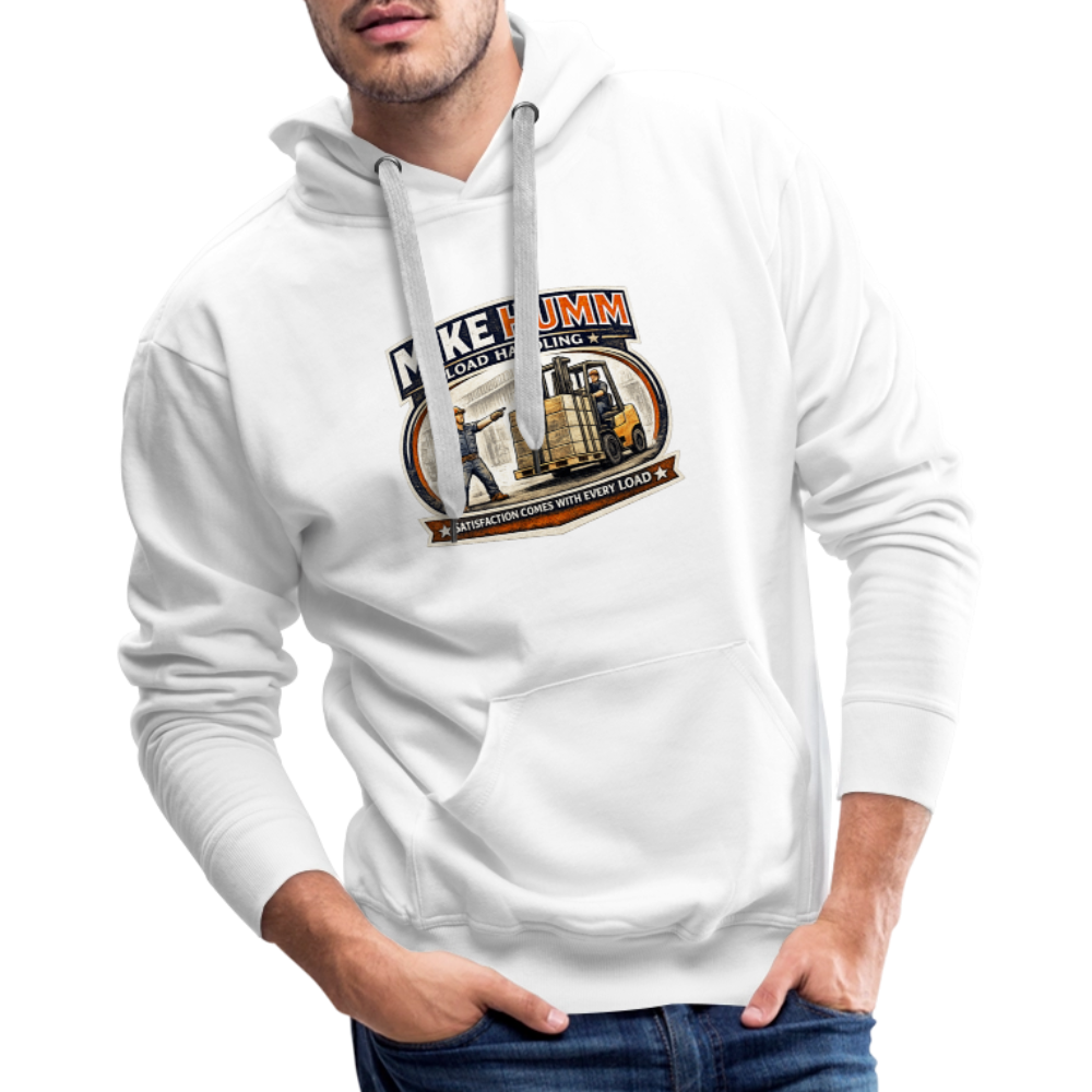 Mike Humm Load Handling Premium Hoodie - white
