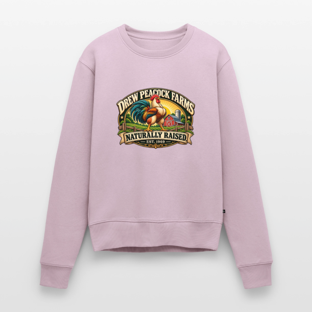Drew Peacock Farms Women's Premium Sweatshirt - dusty pink