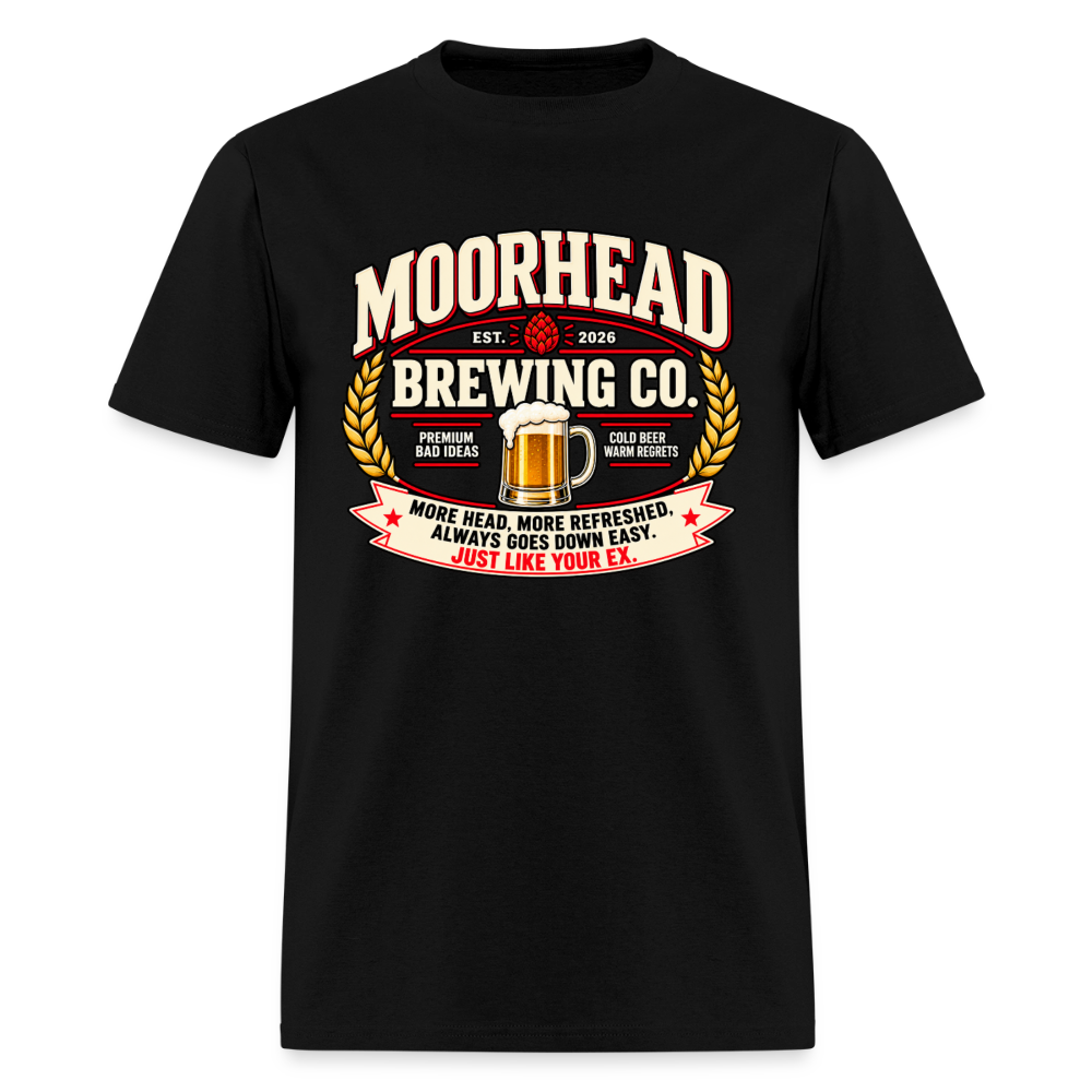 Moorhead Brewing Co. T-Shirt Color: black