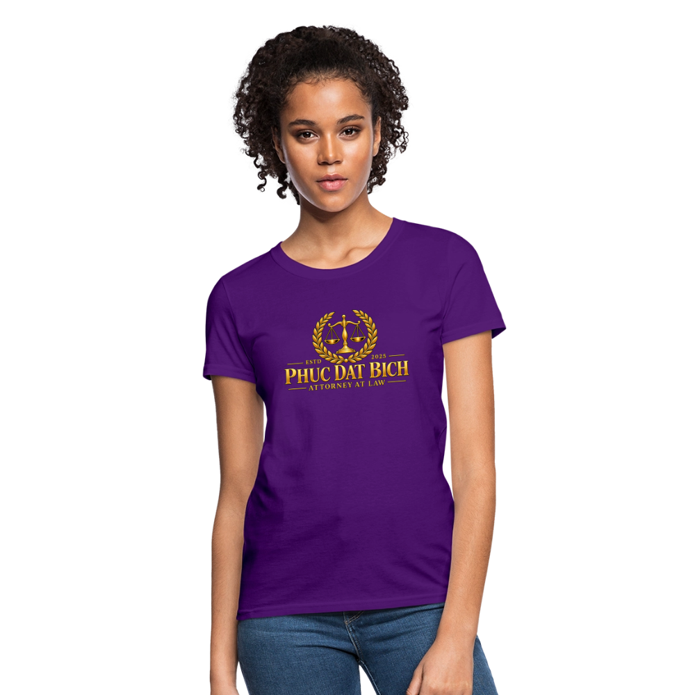 Phuc Dat Bich Attorney At Law Women's T-Shirt - purple