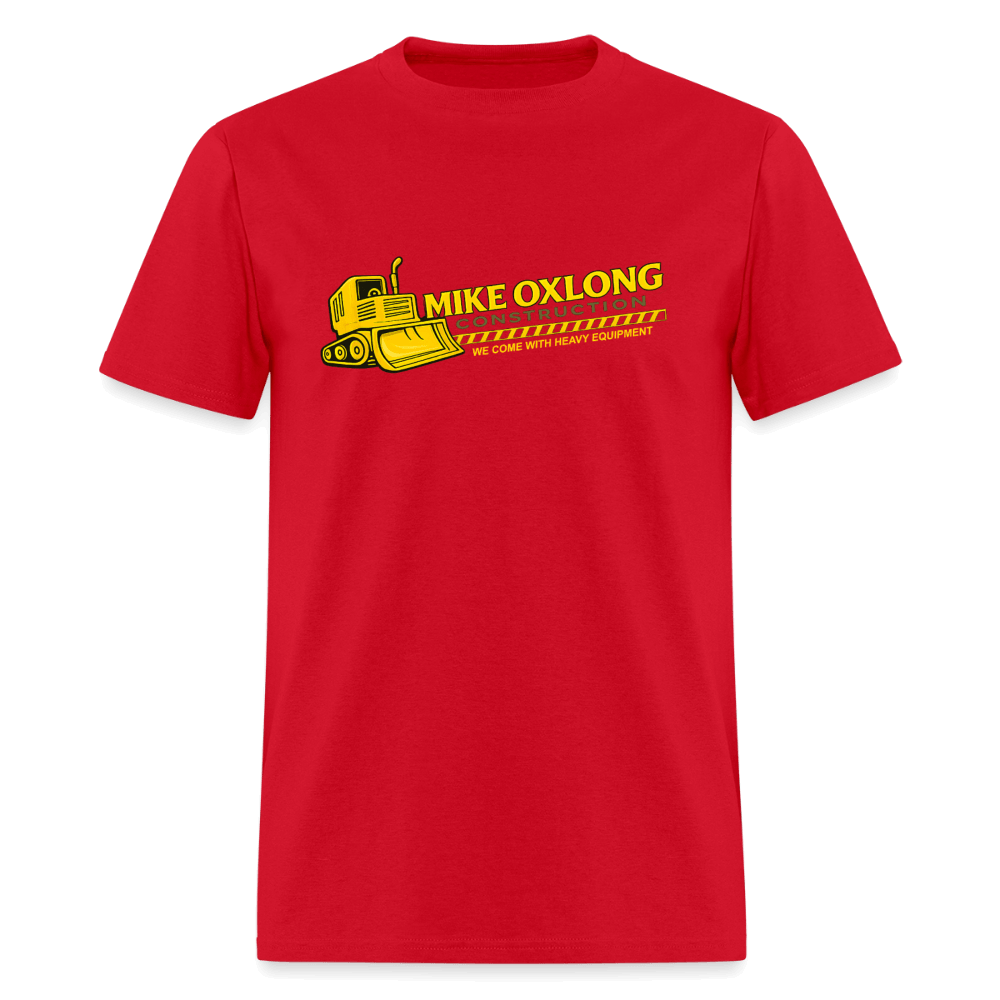 Mike Oxlong Construction T-Shirt Color: Red