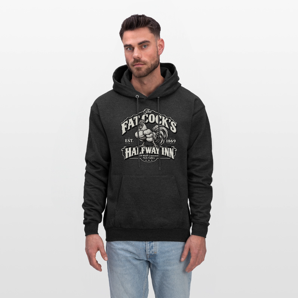 Fat Cock’s Halfway Inn Hoodie Color: Black