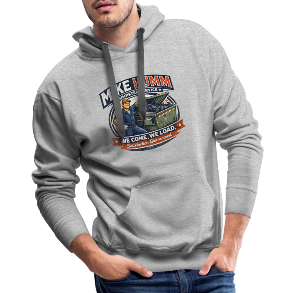 Mike Humm Dumpster Service Premium Hoodie - heather grey