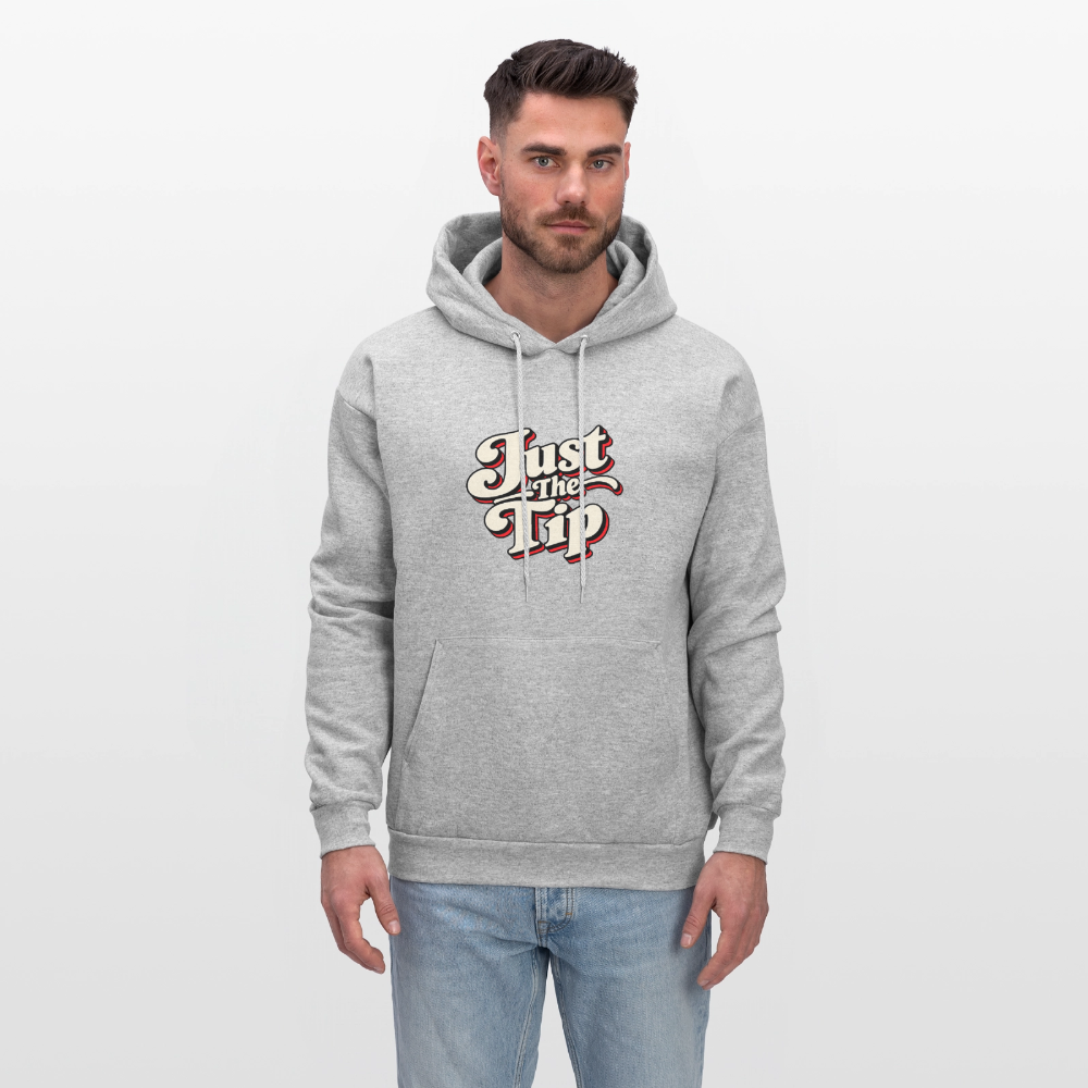 Just The Tip Funny Adult Humor Hoodie Color: Carolina Blue
