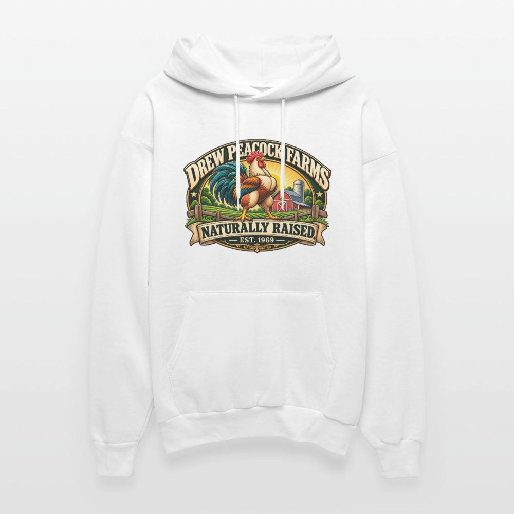 Drew Peacock Farms Hoodie Color: Carolina Blue