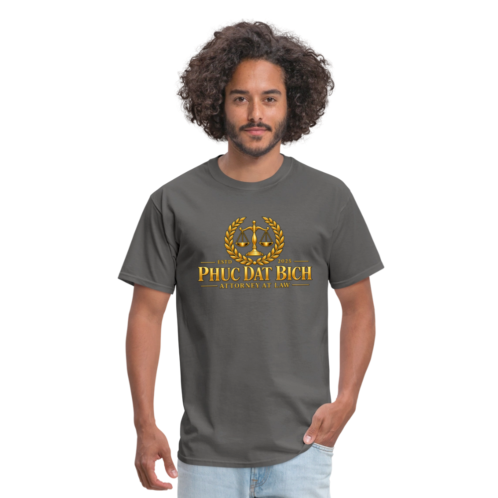 Phuc Dat Bich Attorney At Law T-Shirt - charcoal
