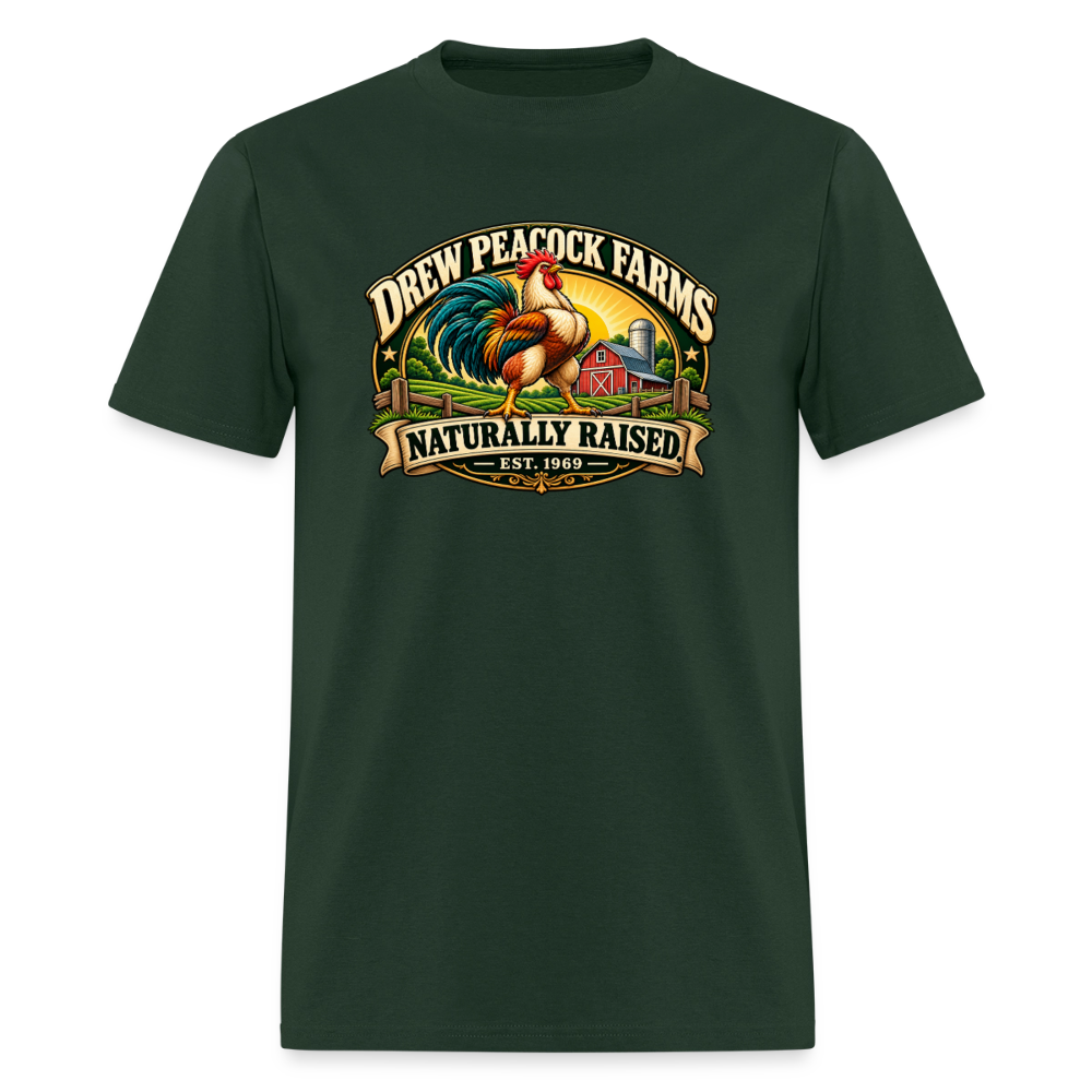 Drew Peacock Farms T-Shirt - forest green