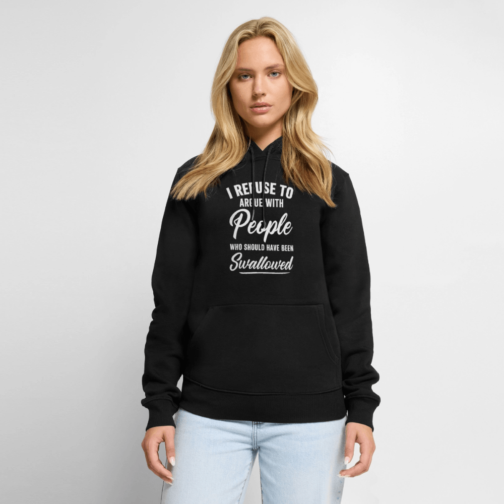 People Who Should Have Been Swallowed Hoodie Color: Black