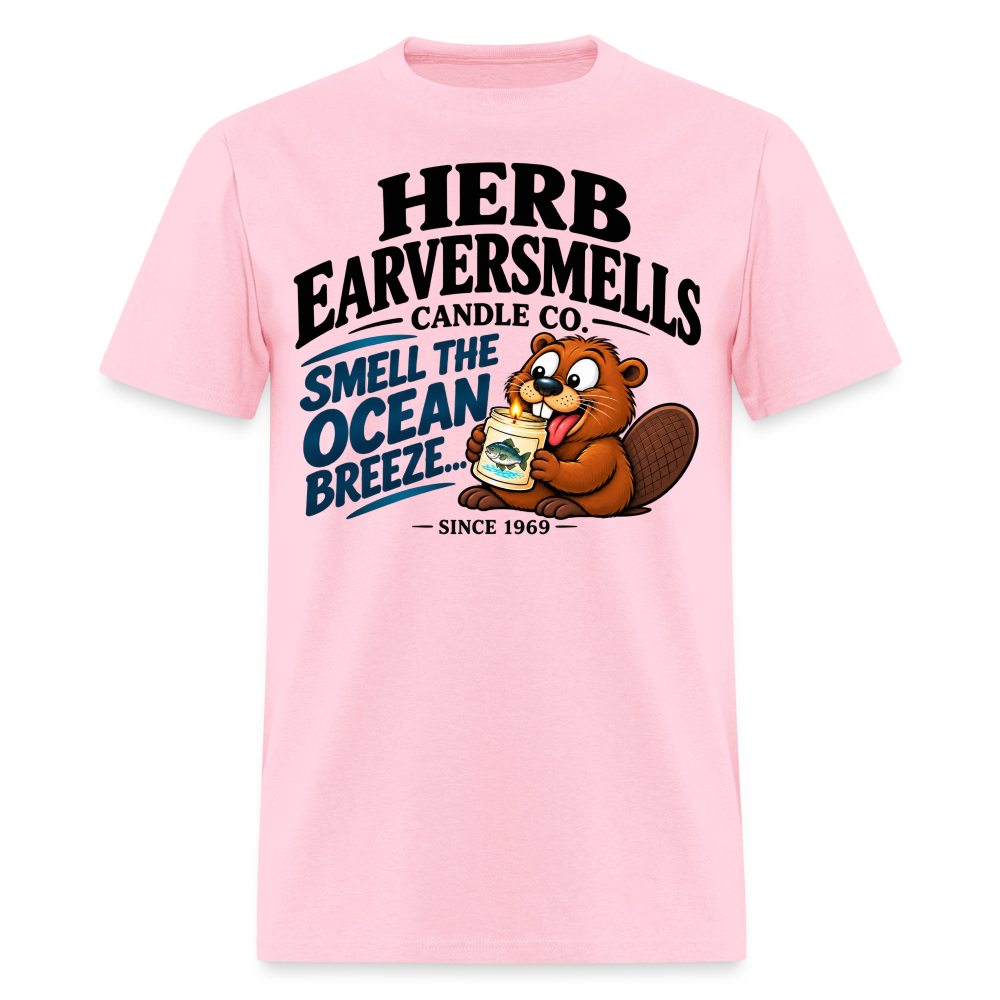 Herb Eaversmells Candle Company T-Shirt Color: Pink