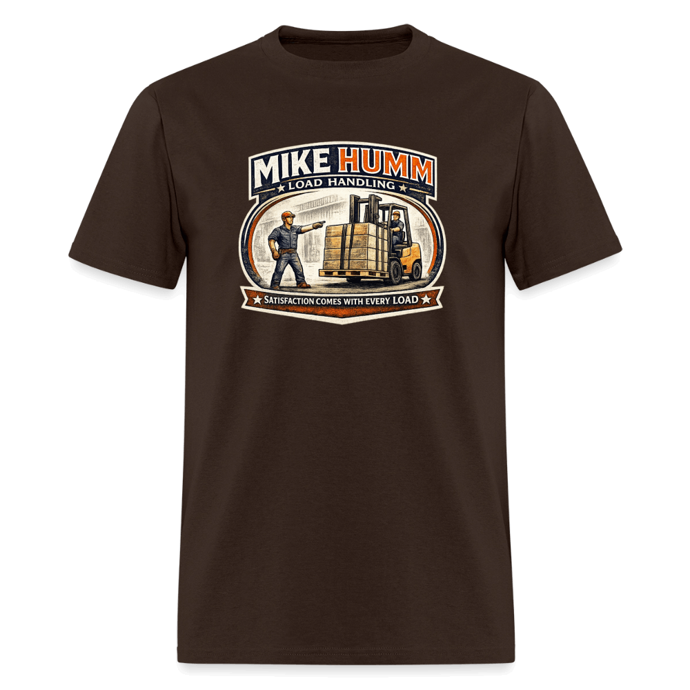 Mike Humm Load Handling T-Shirt Color: Brown