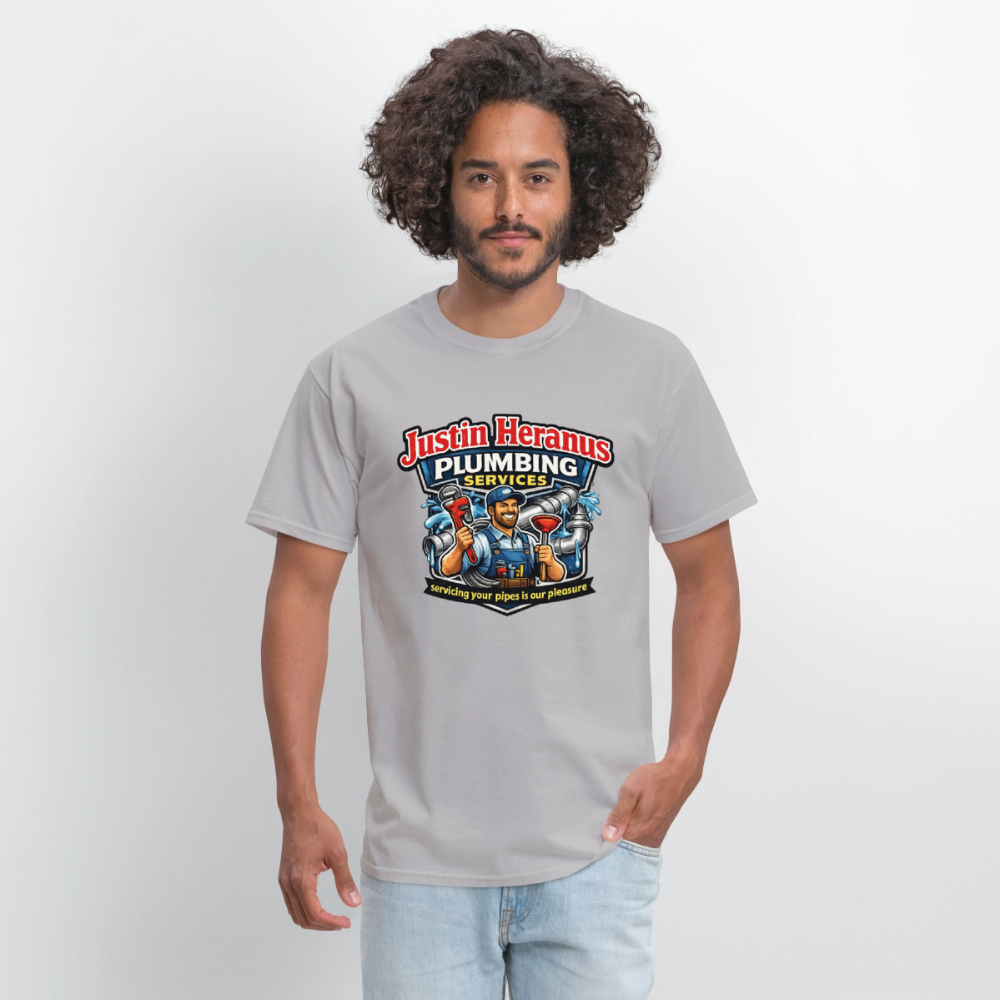 Justin Heranus Plumbing Funny T-Shirt - rock