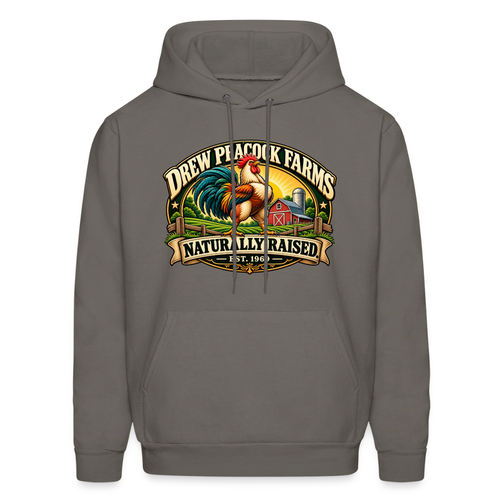 Drew Peacock Farms Hoodie Color: Asphalt Grey