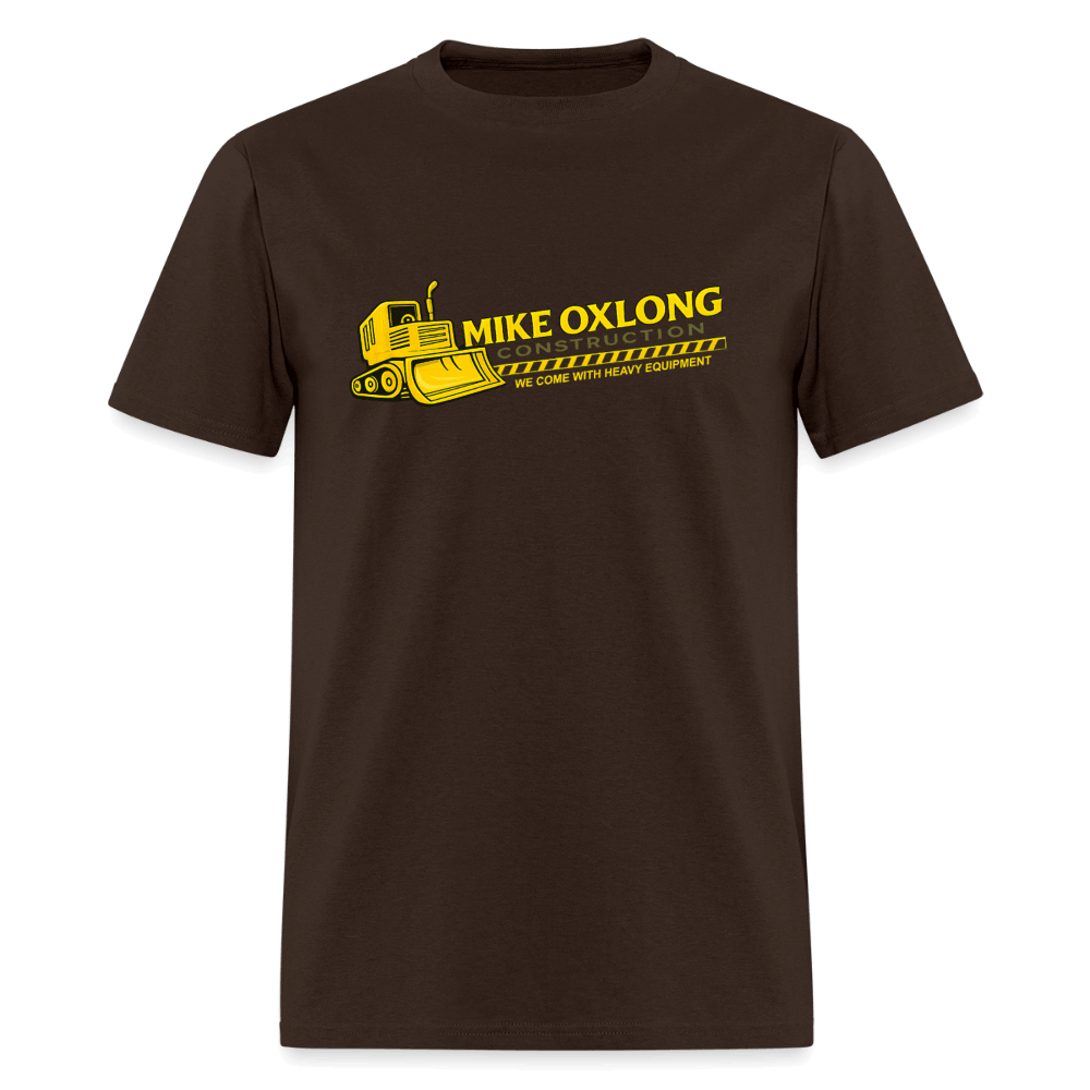 Mike Oxlong Construction T-Shirt Color: Brown