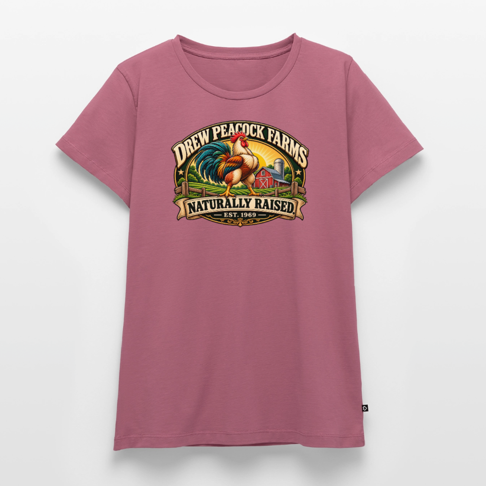 Drew Peacock Farms Women’s Premium T-Shirt - mauve