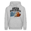 Herb Eaversmells Candle Company Hoodie Color: Heather Gray