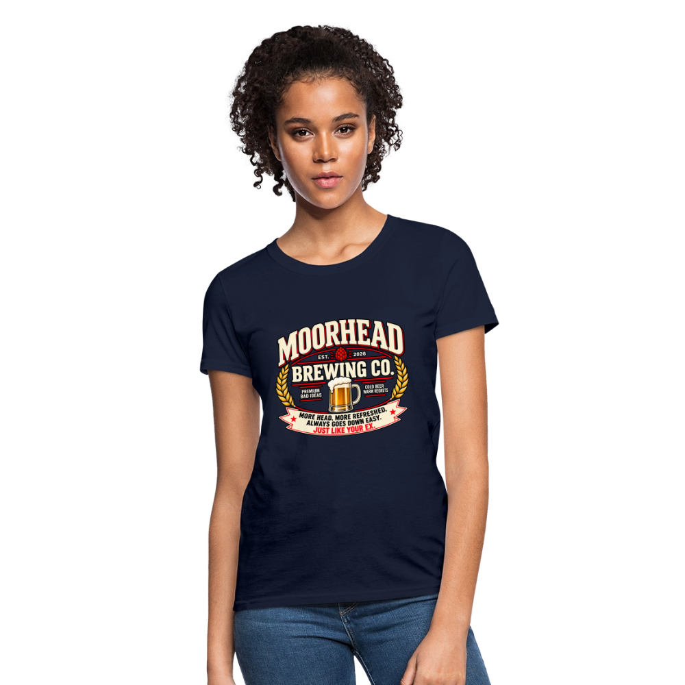 Moorhead Brewing Co. Women’s T-Shirt Color: Black