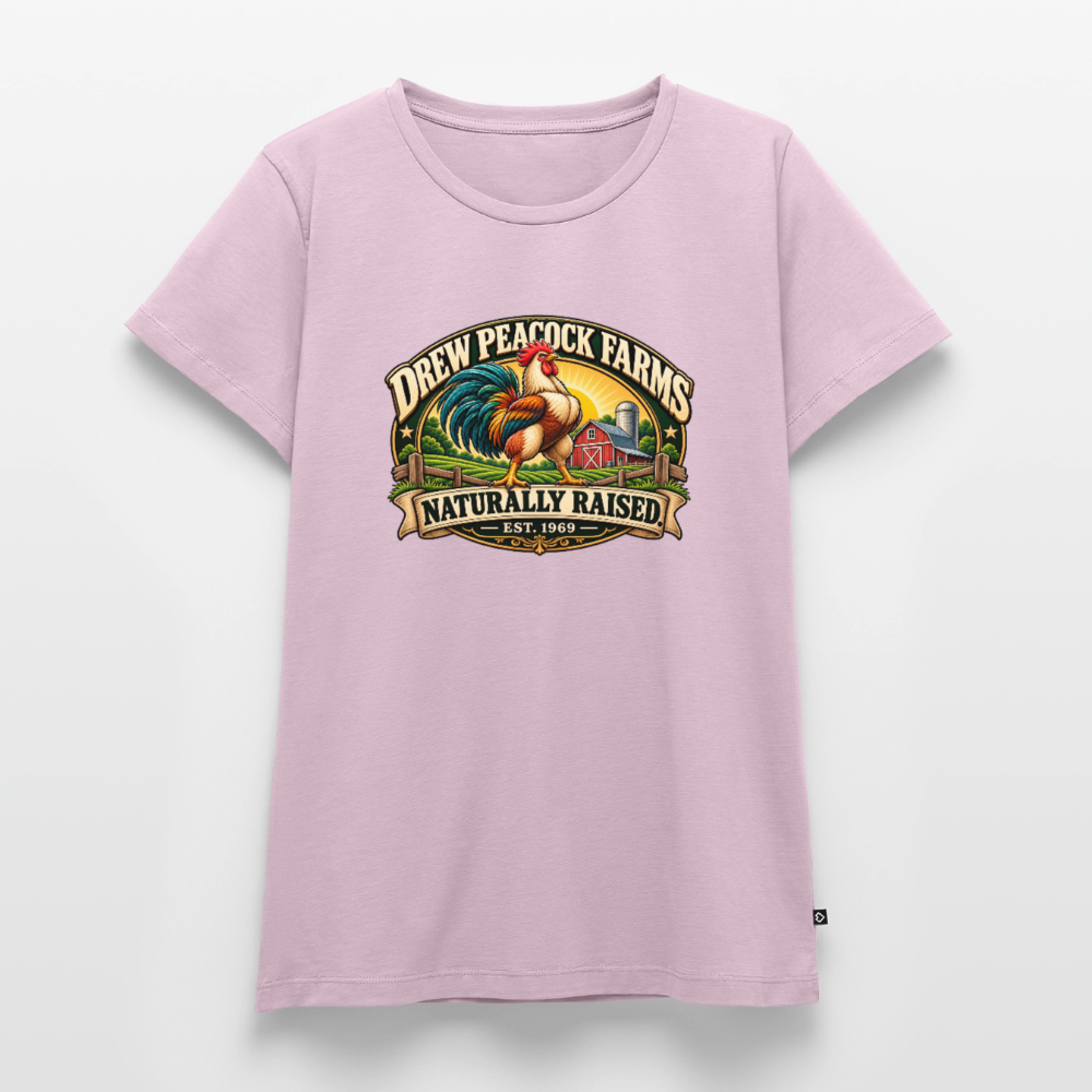 Drew Peacock Farms Women’s Premium T-Shirt - dusty pink