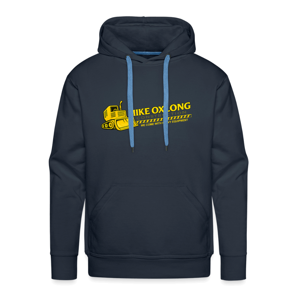 Mike Oxlong Construction Premium Hoodie Color: Navy
