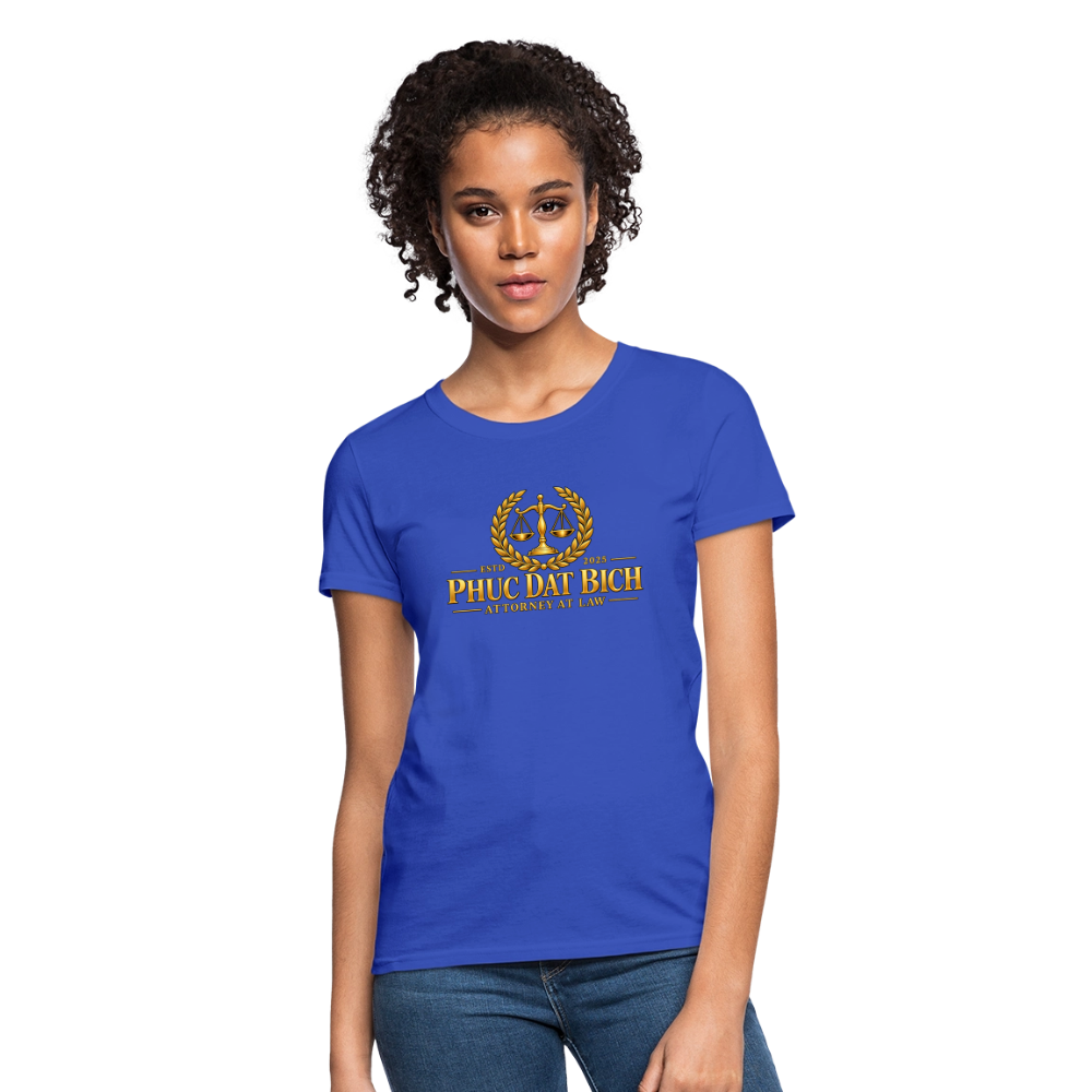 Phuc Dat Bich Attorney At Law Women's T-Shirt - royal blue