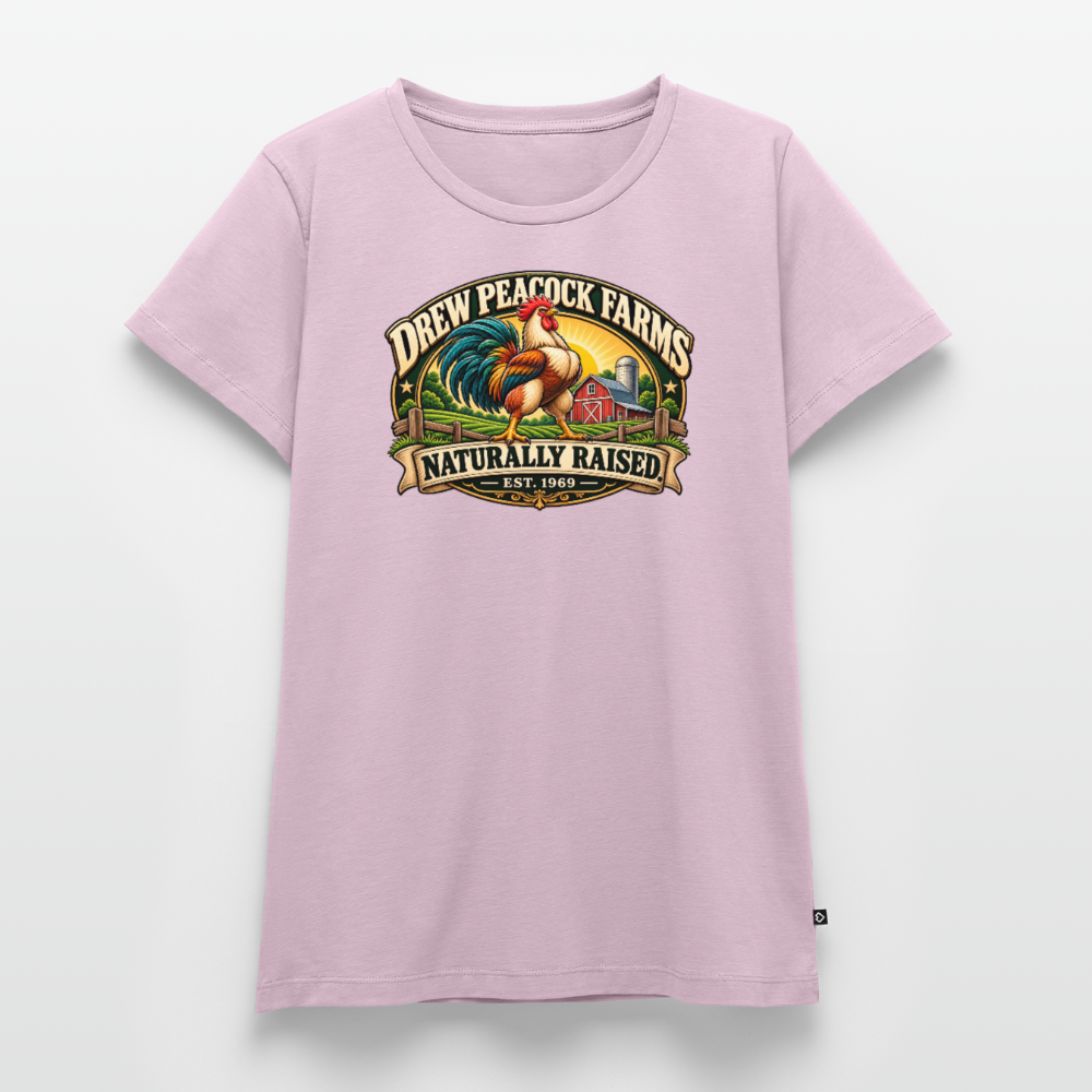 Drew Peacock Farms Women’s Premium T-Shirt - dusty pink