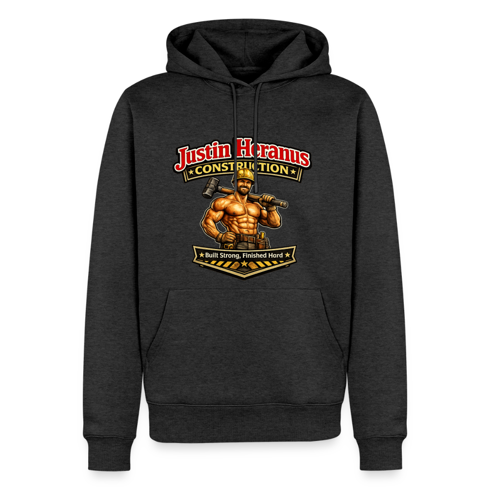 Justin Heranus Construction Premium Hoodie - heather anthracite