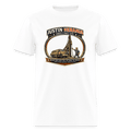Justin Heranus Drilling Company Funny T-Shirt Color: White