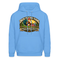 Drew Peacock Farms Hoodie Color: Carolina Blue