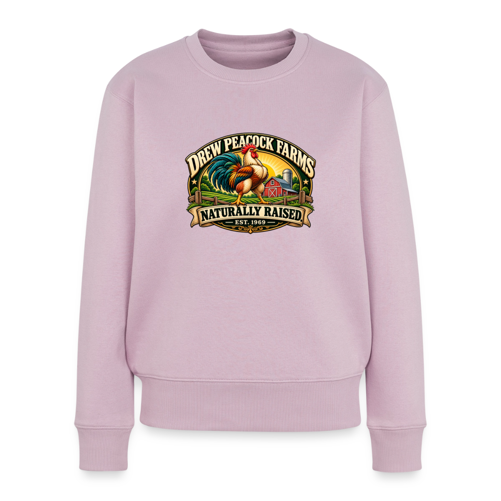 Drew Peacock Farms Women's Premium Sweatshirt - dusty pink