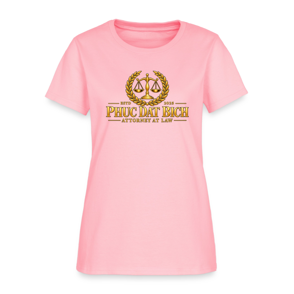 Phuc Dat Bich Attorney At Law Women's T-Shirt - pink