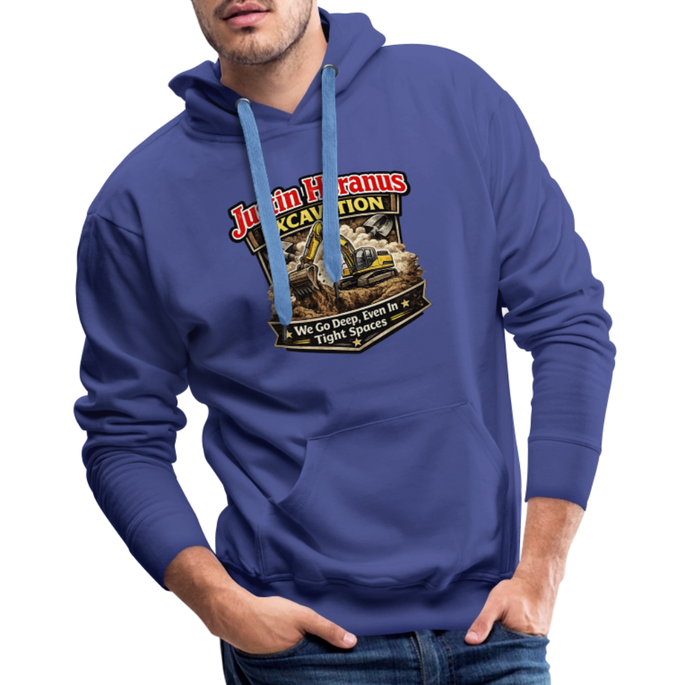 Justin Heranus Excavation Premium Hoodie - royal blue