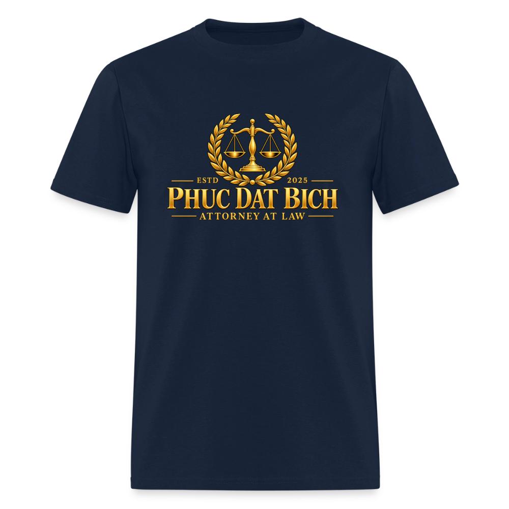 Phuc Dat Bich Attorney At Law T-Shirt - navy