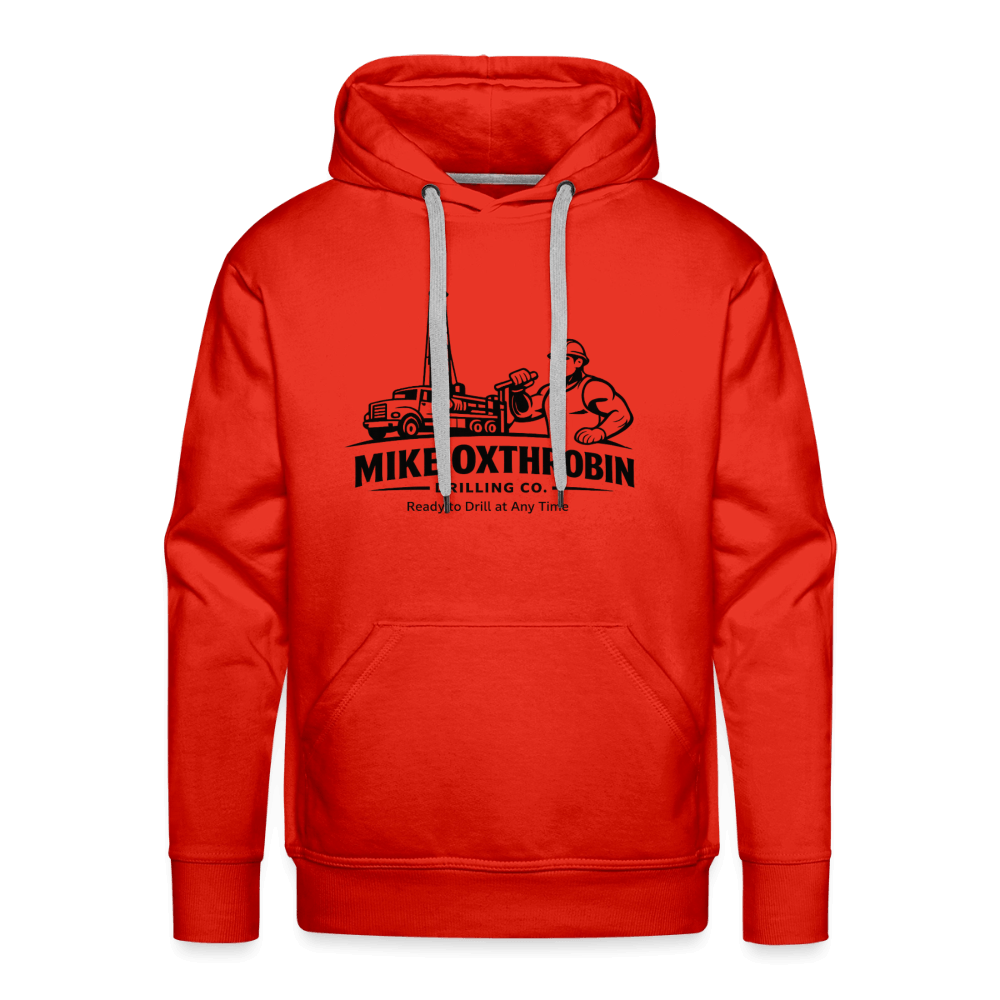 Mike Oxthrobin Drilling Co Funny Premium Hoodie Color: Red