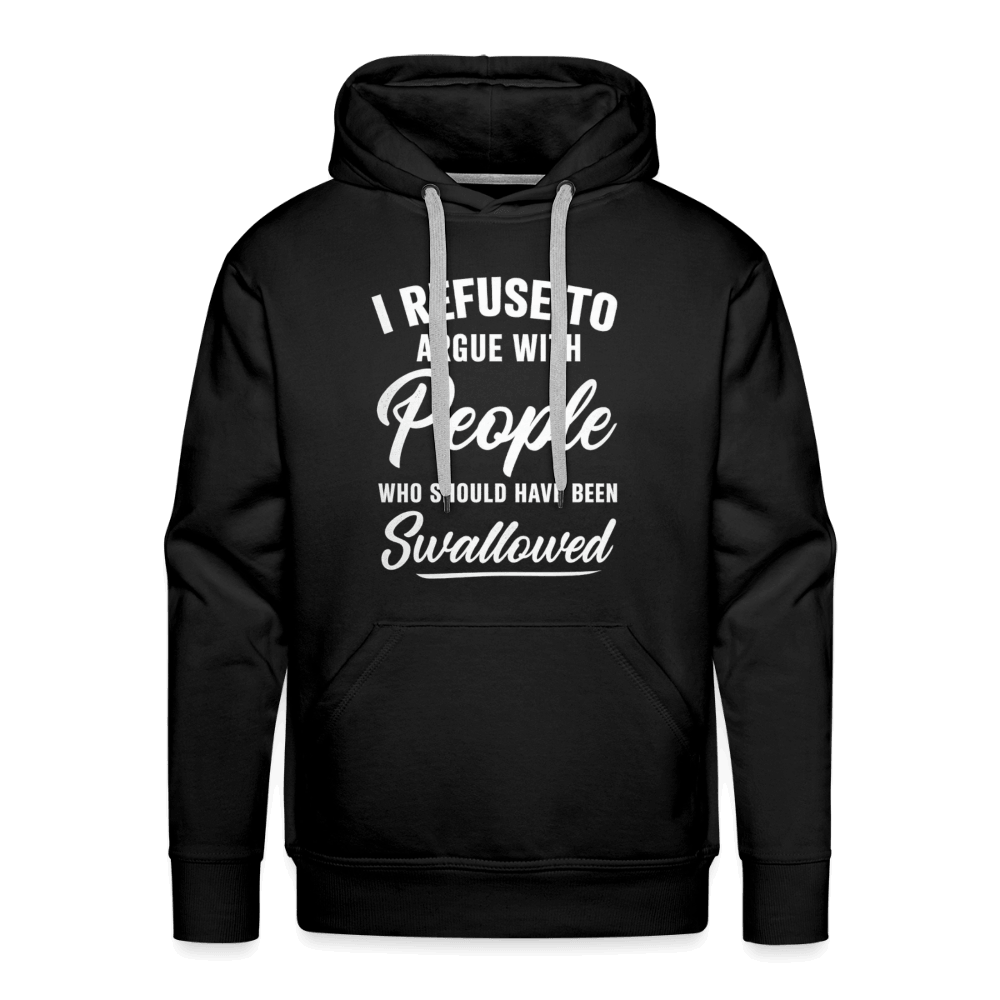 People Who Should Have Been Swallowed Hoodie Color: Black