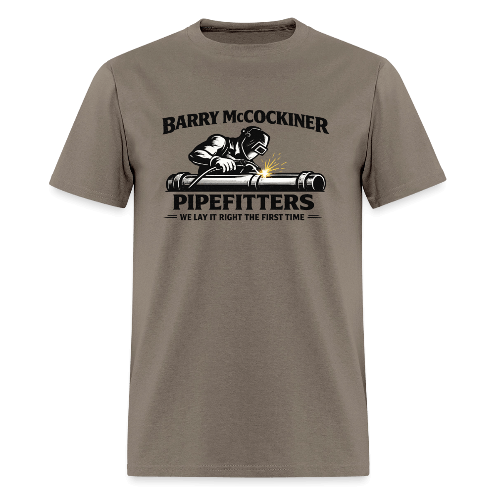 Barry McCockiner Pipefitters T-Shirt Color: Safari
