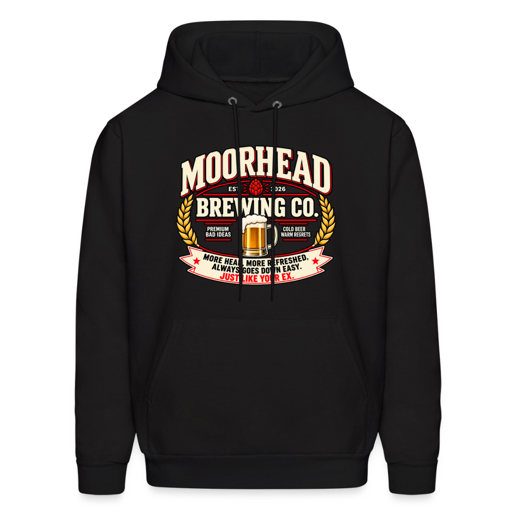 Moorhead Brewing Co. Hoodie Color: Black