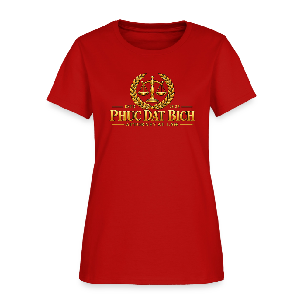 Phuc Dat Bich Attorney At Law Women's T-Shirt - red