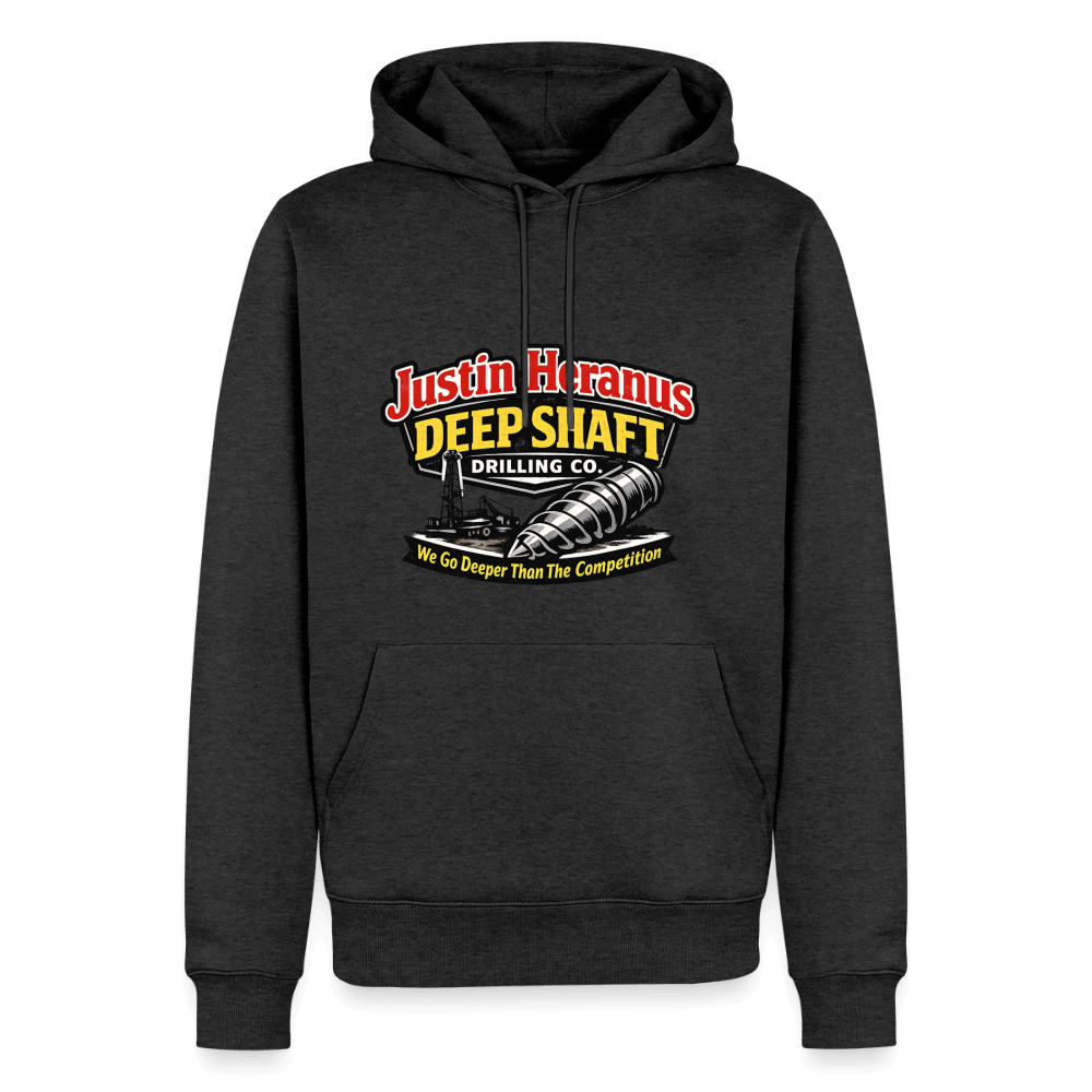 Justin Heranus Deep Shaft Drilling Premium Hoodie Color: Heather Anthracite