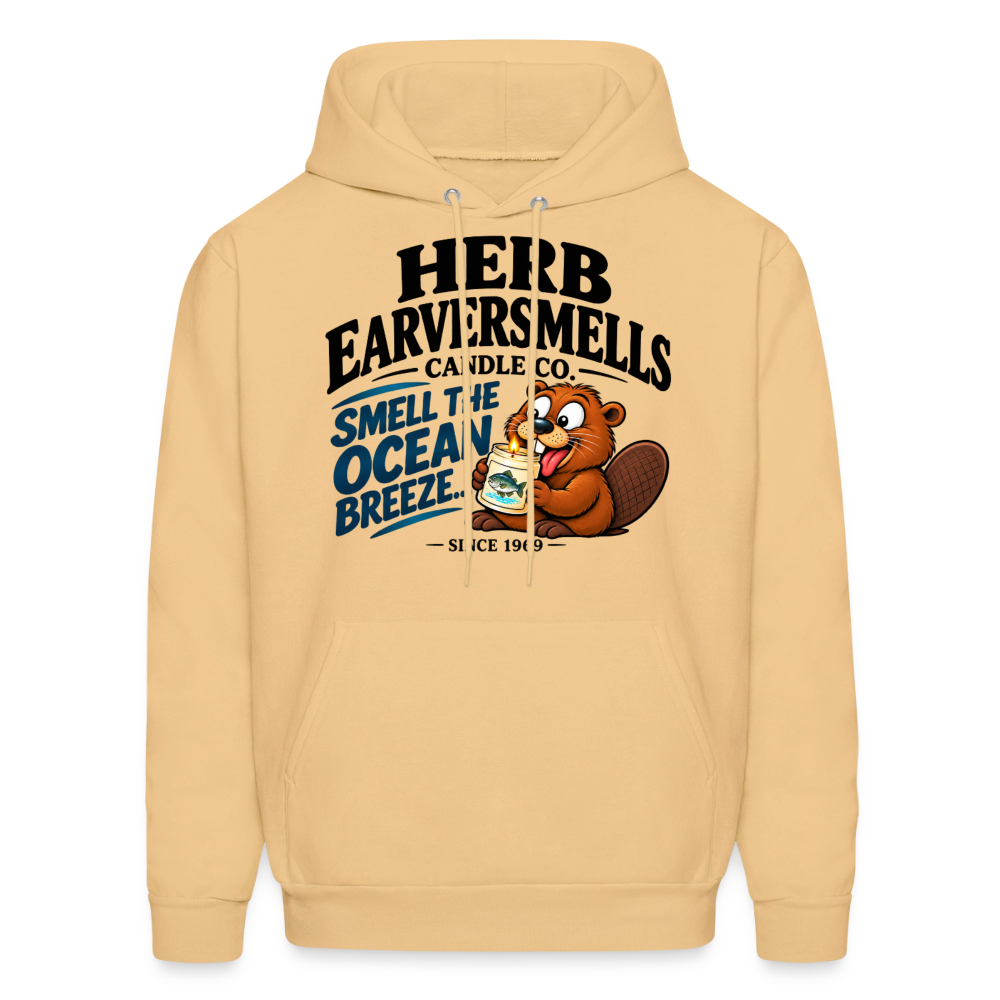 Herb Eaversmells Candle Company Hoodie Color: Gold